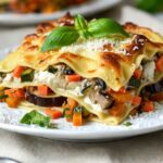Lasagnes gratinées bœuf et potimarron