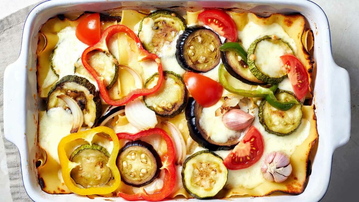 Lasagnes légères aux légumes fondants