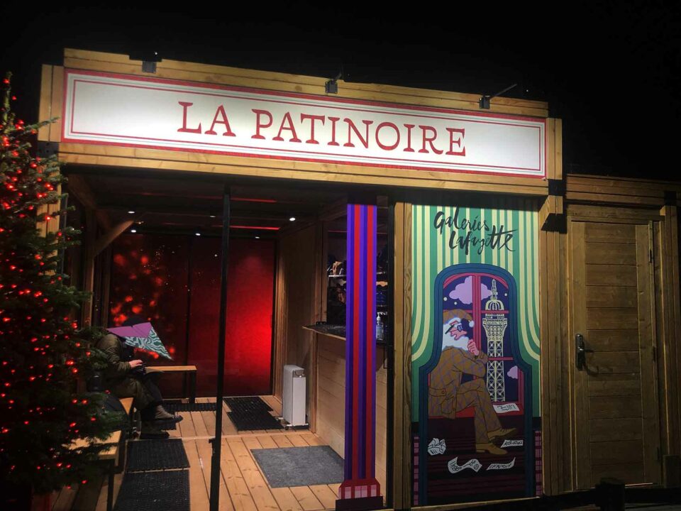 Patinoire Galeries Lafayette 2025 partir a deux