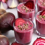  Verrines betterave chioggia quinoa grillé ciboulette – recette végétarienne colorée