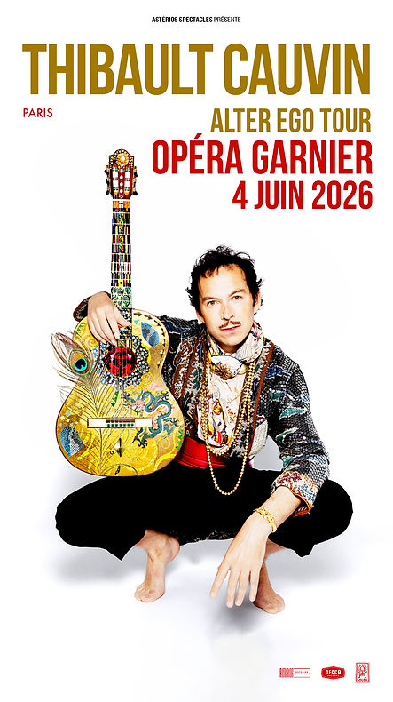 Thibault Cauvin Alter Ego tours Opera Garnier juin 2026